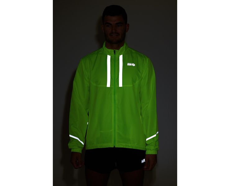 Men s Windproof Running Jacket Reflective Trim Breathable Lightweight Free Returns 5 Reviews