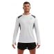 Men's Pace Spirit LS Running T Shirt White