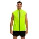 Men's Windproof Pace Running Gilet Lime