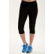 Women's Pro Spirit Capri Tights Ebony