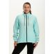 Women's Pace Running Jacket - Lightweight Windproof Reflective Trim & Two Pockets - Mint